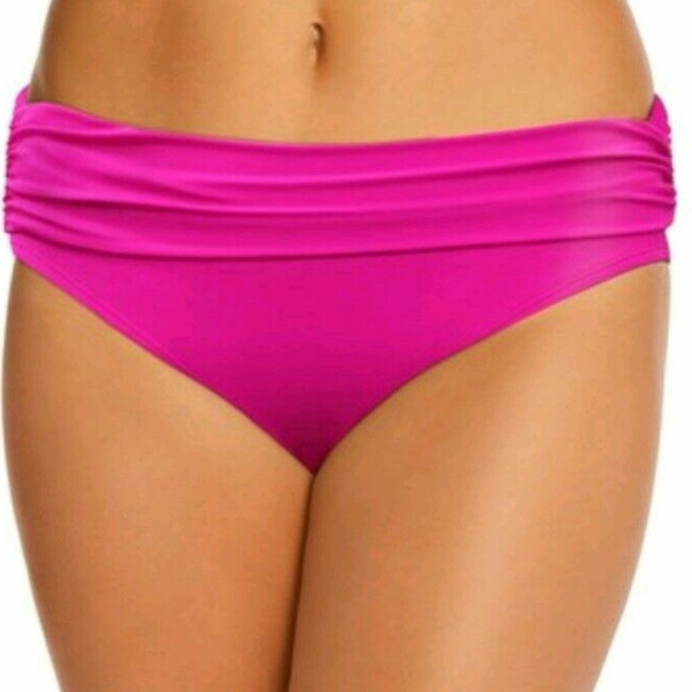 Catalina Fuchsia Sizzle Women's Swim Bottom XL (16